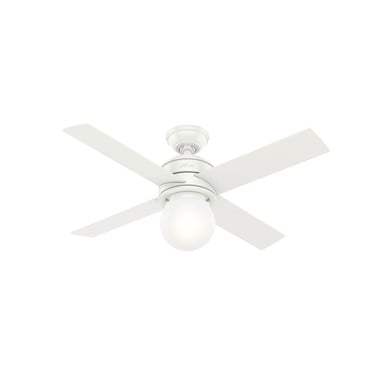 Hunter 44" 'Hepburn' Ceiling Fan in White 50275