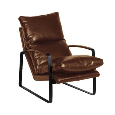 Eugene Leather Accent Chair