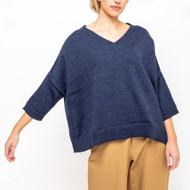 Gallego Desportes V-Neck Mariniere Sweater