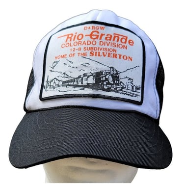 D&RGW Rio Grande Colorado Silverton Train Railroad Trucker Hat Mesh Snapback M18 