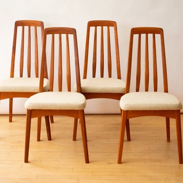 Niels Koefoed Teak Dining Chairs