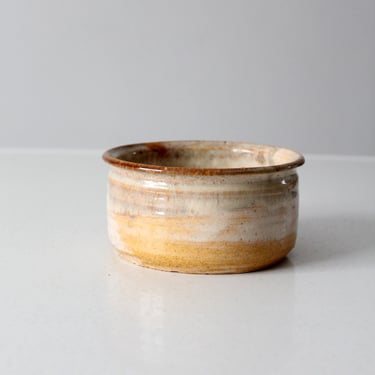 vintage studio pottery bowl 