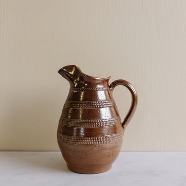 vintage french stoneware pitcher collection