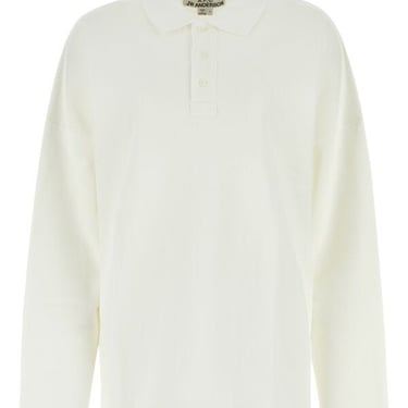 A.P.C. Women Ivory Piquet Polo Shirt