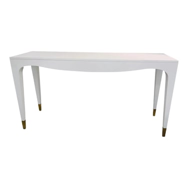 Highland House Modern White Clarke Console Table