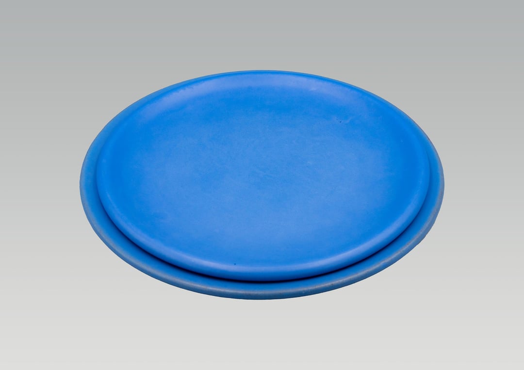 CATALINA ISLAND Pottery Catalina Blue Dinner Plates, 11" Coupe or 10