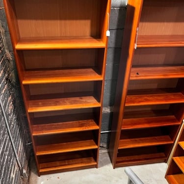 Tall twins! Big bookcases. 30.5” x 11.5” x 83.5” 