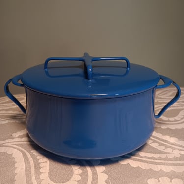 Dansk Kobenstyle Dutch Oven 2 Quart | Mid-century Enamelware by Jens Quistgaard 