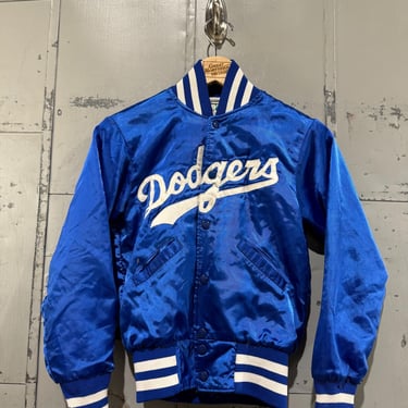 80s Los Angeles dodgers Jacket Boys M  Jacket MLB Baseball blue 