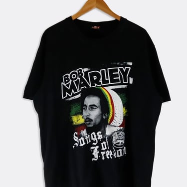 Vintage Bob Marley Songs Of Freedom T Shirt Sz 2XL