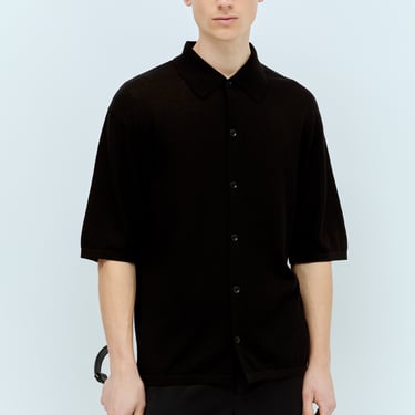 Lemaire Men Knit Short-Sleeve Shirt