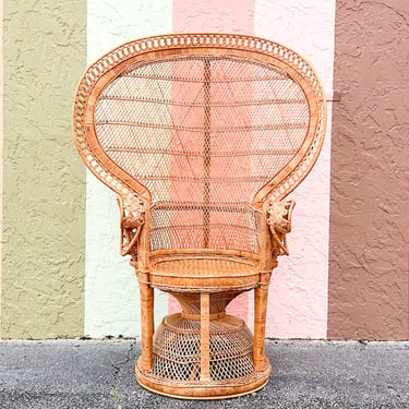 Fab Natural Rattan Peacock Chair