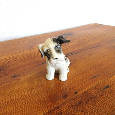 Vintage Ceramic Dog Figurine 