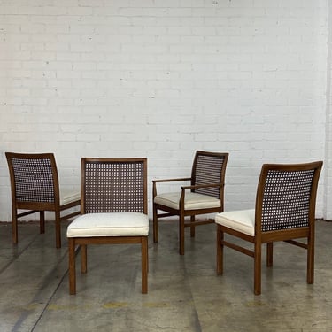 Mid century dining chairs by Lane -set of four 