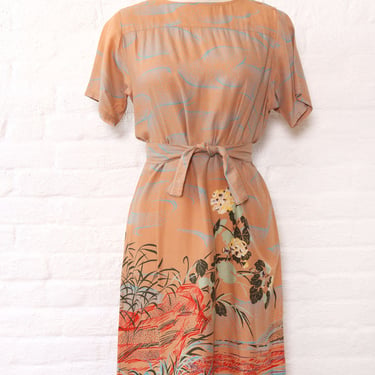 Scenic Desert Scene Shift Dress S/M