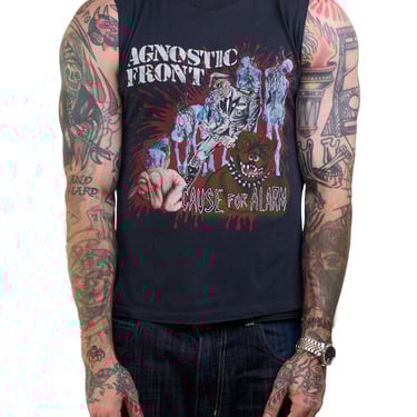 Vintage 80’s Agnostic Front Cause For Alarm T-Shirt