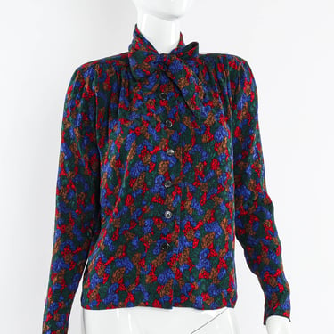 Abstract Geo Mosaic Blouse