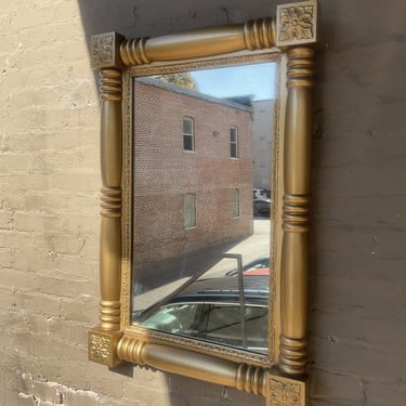 Antique Gilt Wood Mirror