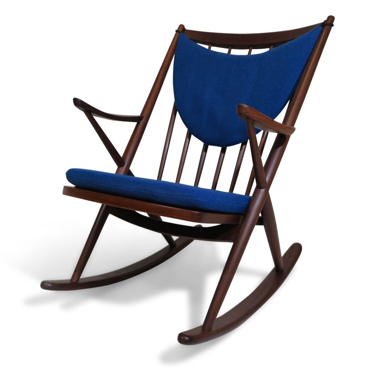 Frank Reenskaug for Bramin Danish Teak Rocking Chair | Chris Howard ...