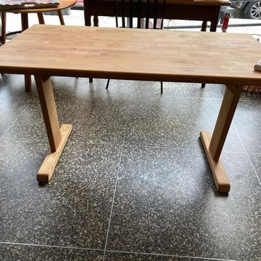 Butcher block table/desk 48” x 27” x 27” Call 202-232-8171 to purchase
