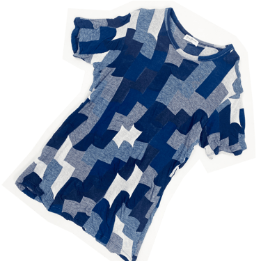 Yohji Yamamoto pour Homme patchwork t-shirt