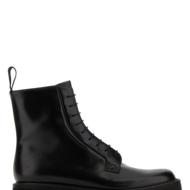 Church's Woman Black Leather Alexandra T Ankle Boots