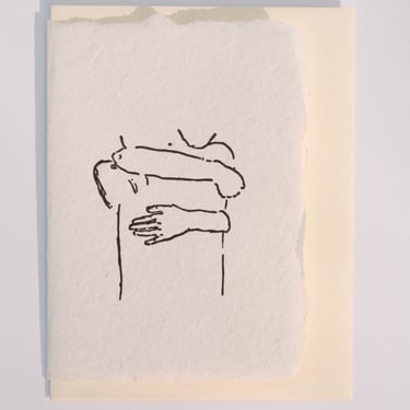 Hug Sketch Card
