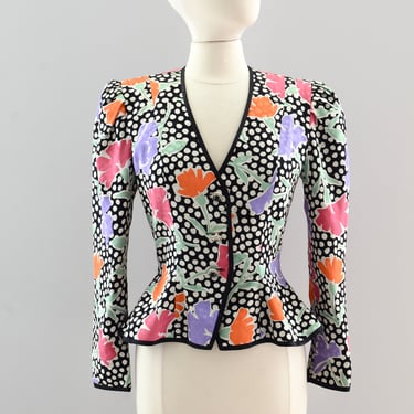 Vintage Lillie Rubin Silk Top