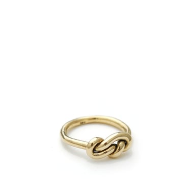 Tiro Tiro Doubled Knot Ring - 14k Yellow Gold on Garmentory