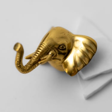 Brass Elephant Hook