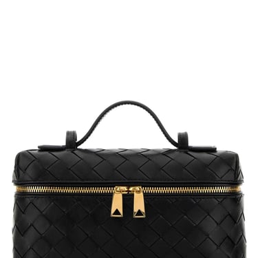 Bottega Veneta Women Black Leather Mini Bang Bang Handbag