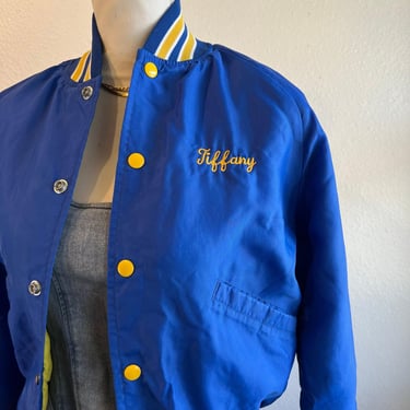 Vintage Butwin 90s Blue Yellow Minneapolis MN USA Made Varsity Size XS/S 