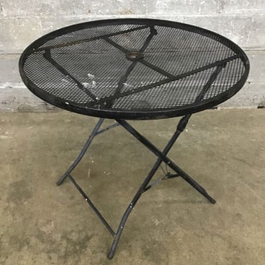 Folding Expanded Steel Patio Table (Seattle)