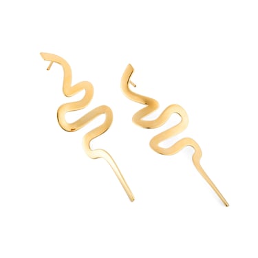 Medusa | Ribbon Statement Earrings