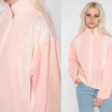 Pale clearance pink windbreaker