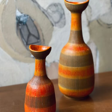 Aldo Londi | Bitossi | “Seta” Decor Vase 