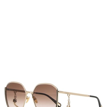 Chloe Women Platinum Metal Aly Sunglasses