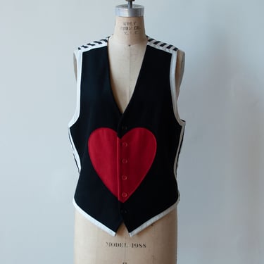 1990s Heart Vest | Moschino Cheap & Chic 