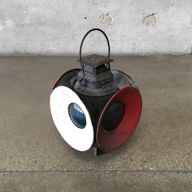 Vintage Adlake Railroad Signal Lantern/Lamp
