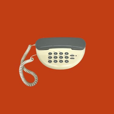 Vintage Telephone Retro 1980s Radio Shack + Model No 43-350 + Mayfair + Fashion Phone + Push Button + Landline + Contemporary + Corded 