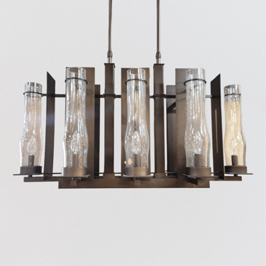 Hubbardton Forge 'New Town' 8-Light Chandelier