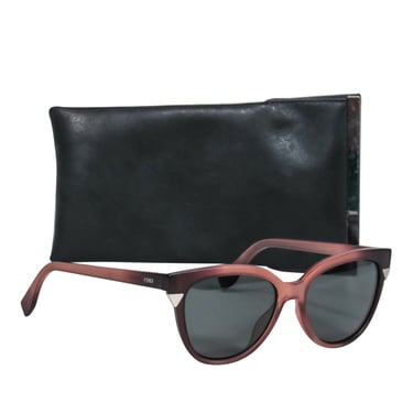 Fendi - Light Pink &amp; Black Ombre Wayfarer Sunglasses