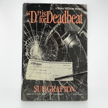 Sue Grafton - D is for Deadbeat - 1987 - 4th Murder Mystery Book in Series 