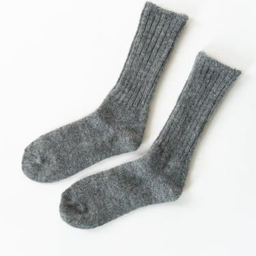 Mohair Socks in Grey