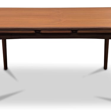 Teak Dining Table w Two Leaves - 112252