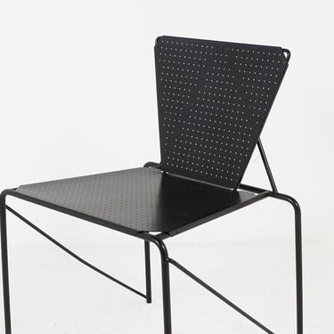 Perforated Metal Chair 
