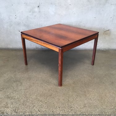 Mid Century Rosewood End Table by Heggen