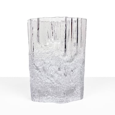 Vintage "Pinus" Glass Vase by Tapio Wirkalla for Iitalla 