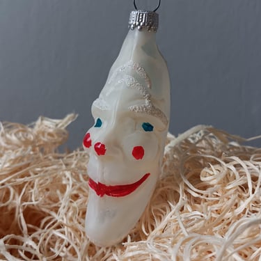 Vintage Christmas Ornament | Man in the Moon 