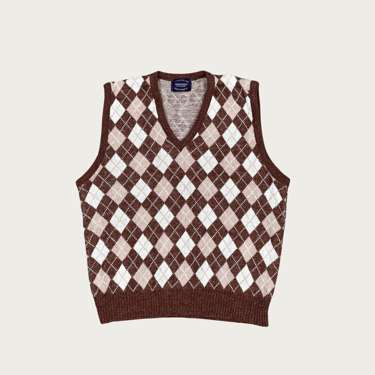 (L) Argyle Sweater Vest